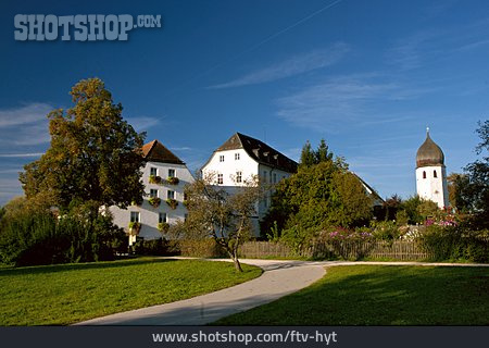 
                Chiemgau, Frauenwörth, Fraueninsel, Benediktinerinnenkloster                   