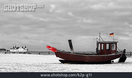 
                Boot, Fischerboot, Usedom, Holzboot                   