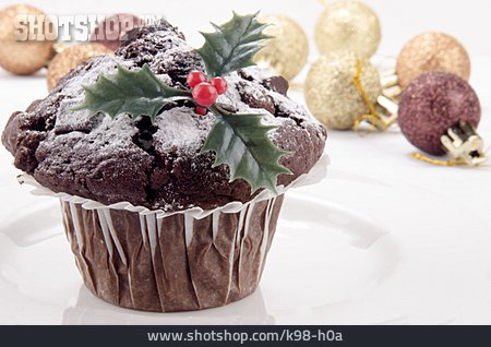 
                Muffin, Törtchen, Weihnachtlich                   
