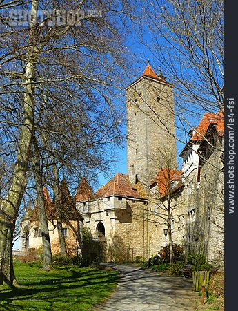 
                Burg, Rothenburg Ob Der Tauber                   