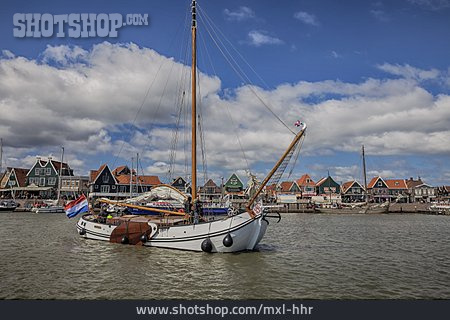 
                Segelschiff, Volendam, Ijssel                   