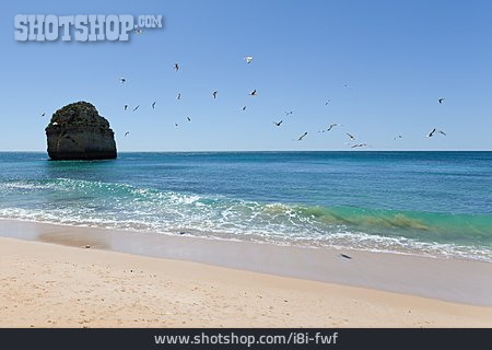 
                Portugal, Atlantik, Praia Da Marinha                   