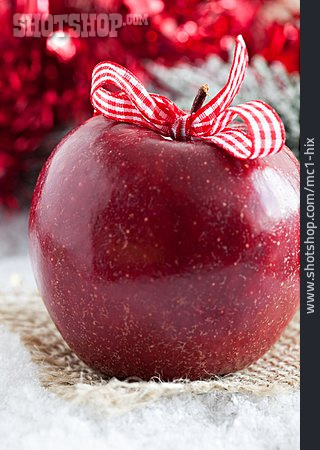 
                Apfel, Weihnachtsdekoration                   