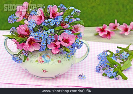 
                Dekoration, Blumenstrauß, Blumenvase                   