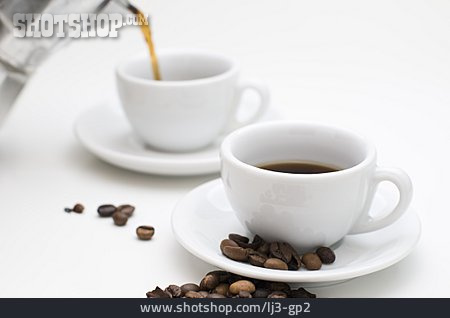 
                Kaffee, Espresso, Kaffeetasse, Espressotasse                   