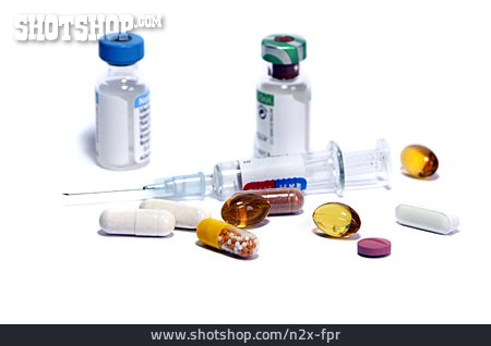 
                Gesundheitswesen & Medizin, Tablette, Spritze                   