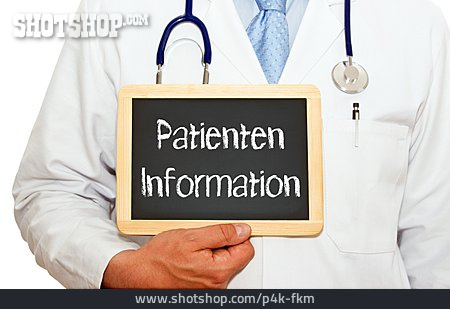 
                Informieren, Patienteninformation                   