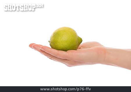 
                Hand, Zitrone                   