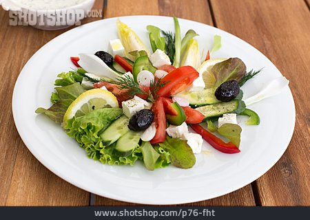 
                Salat, Salatteller                   