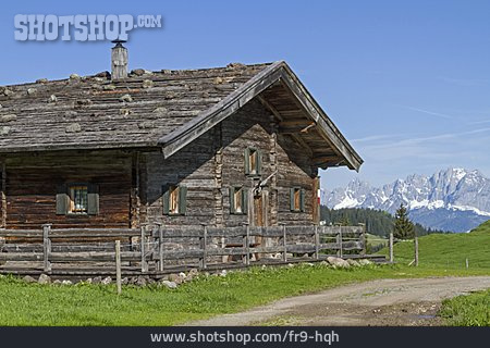 
                Idyllisch, Berghütte, Almhütte                   