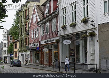
                Städtisches Leben, Skandinavien, Bergen                   