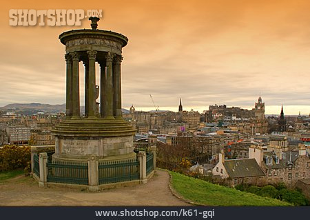 
                Edinburgh, Dugald Stewart Monument                   
