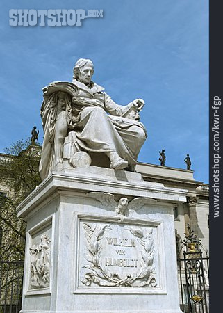 
                Skulptur, Statue, Wilhelm Von Humboldt                   