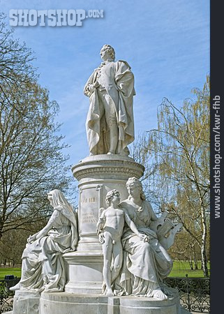 
                Statue, Dichter, Goethe, Johann Wolfgang Von Goethe                   