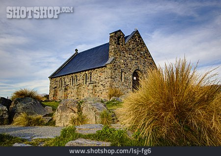 
                Idylle, Neuseeland, Kapelle                   