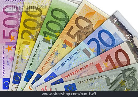 
                Euro, Geldschein, Geldfächer                   