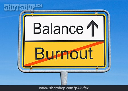 
                Ausgleich, Balance, Burnout, Work-life-balance                   