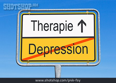 
                Depression, Therapie, Psychotherapie                   