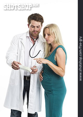 
                Schwangerschaft, Patientin, Arztgespräch                   