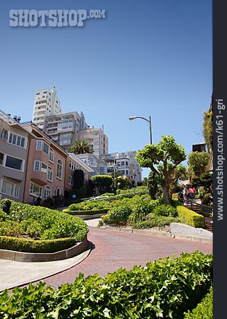 
                San Francisco, Steil, Lombard Street                   