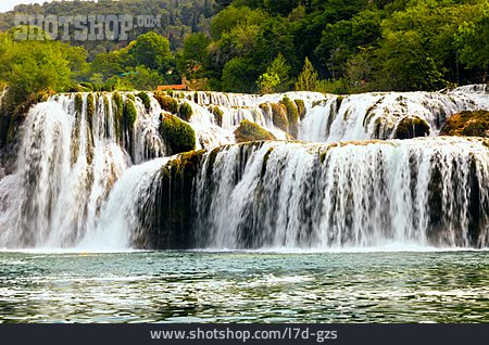 
                Wasserfall, Rauwacken-wasserfall                   