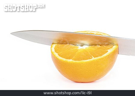 
                Apfelsine, Apfelsinenhälfte                   
