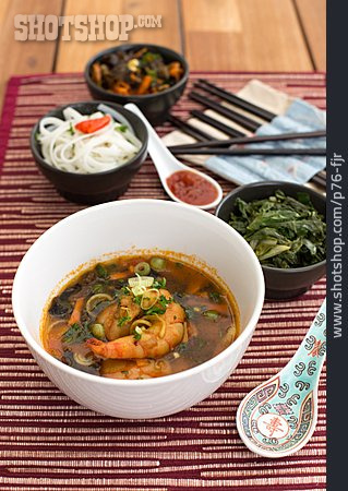 
                Asiatische Küche, Meeresfrüchte, Suppe                   
