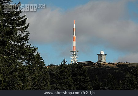 
                Antenne, Brocken, Radarstation                   