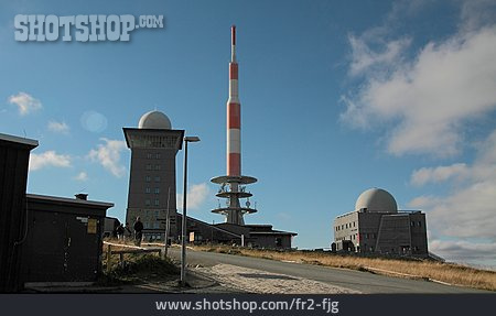 
                Antenne, Brocken, Radarstation                   