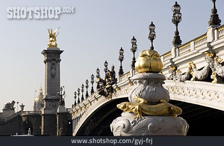
                Paris, Pont Alexandre, Quai D’orsay, Cours La Reine                   