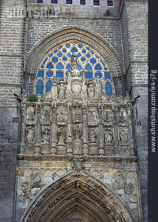 
                Kathedrale, Portal, Avila                   