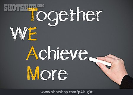 
                Teamarbeit, Erfolg, Motivation                   