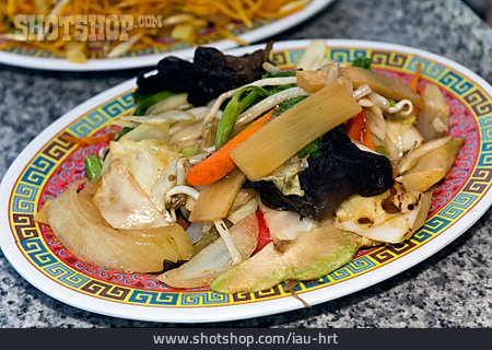 
                Asiatische Küche, Wokgemüse, Wokgericht, Thailändische Küche                   