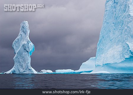 
                Antarktis, Eisberg, Eisschmelze                   