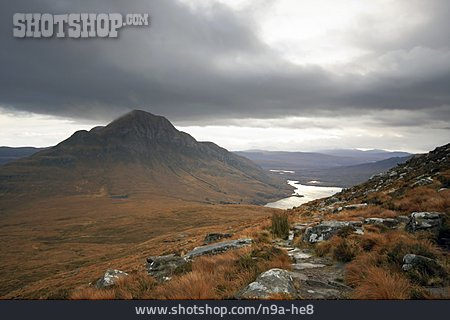 
                Schottland, Schottisches Hochland, Stac Pollaidh                   