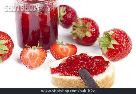 
                Erdbeere, Marmeladenbrot                   