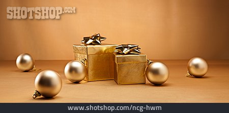 
                Gold, Weihnachtsgeschenk                   