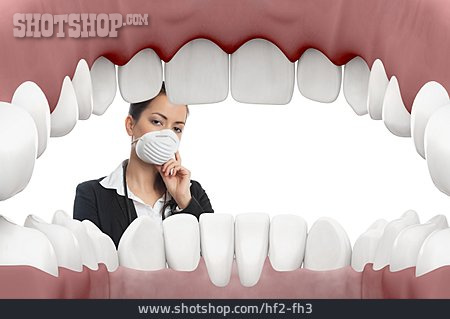 
                Zähne, Zahnmedizin, Zahnärztin                   