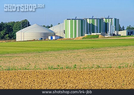 
                Biogas, Biogasanlage                   