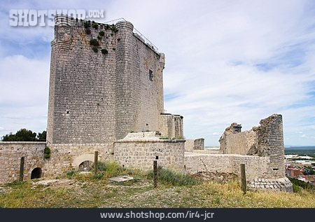 
                Burg, Ruine, Castillo De Iscar, Iscar                   