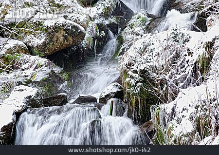 
                Winter, Gaishöll Waterfalls                   