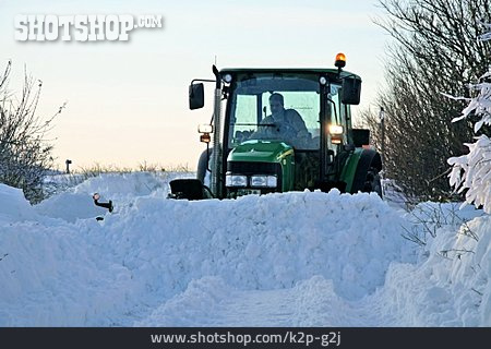 
                Winter, Snowplow, Shovel Snow                   