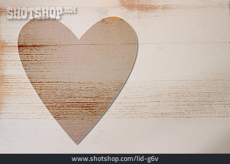 
                Holz, Herz, Herzform                   