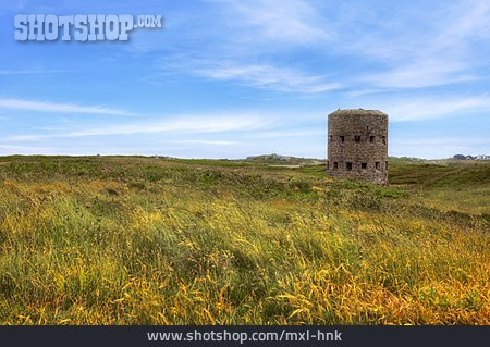 
                Wehrturm, Küstenbefestigung, Guernsey                   