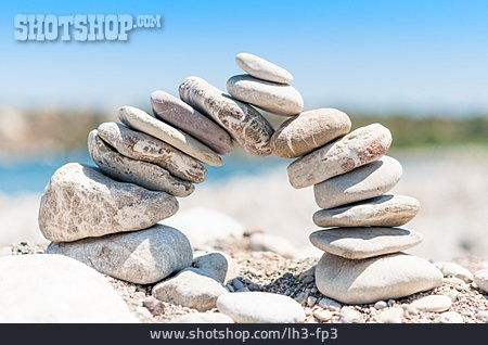 
                Steine, Kieselstein, Balance, Stabilität                   