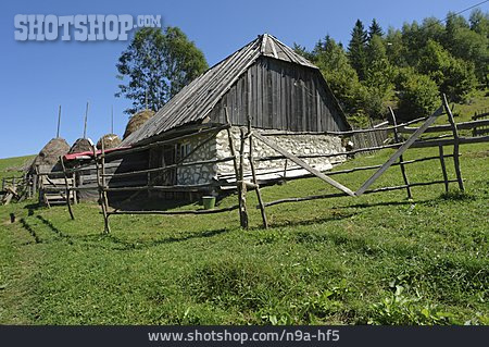 
                Hütte, Idyllisch, Transsilvanien                   