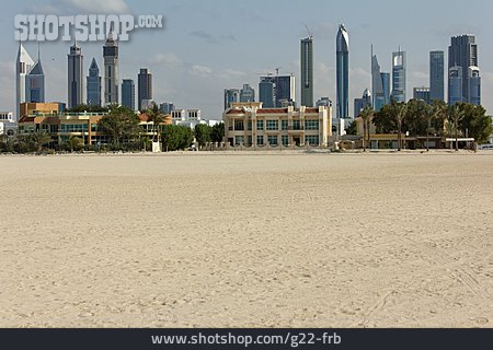 
                Skyline, Vereinigte Arabische Emirate, Dubai                   