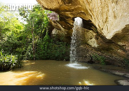 
                Wasserfall, Sang Chan, Pha Taem                   