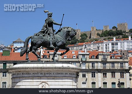 
                Reiter, Lissabon, Reiterdenkmal                   