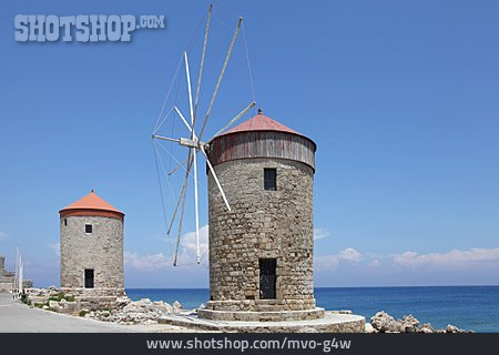 
                Windmühle, Rhodos                   